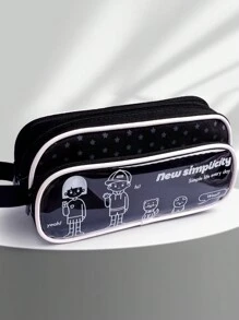 Estuche grande para lápices 2025, caja de papelería, nuevo diseño para niñas y niños, nueva versión de estuche para lápices para estudiantes mujeres, bolsa de lápices de alta calidad para niñas con diseño de conejo - Multicolor - Ver 15