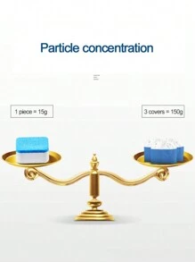洗衣机清洁片 - 家用洗衣机专用泡腾深层清洁除臭片 - 彩色 - 查看 6
