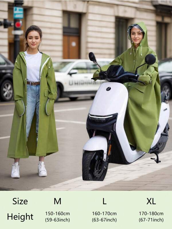 Rain Coat Fashion Rain Coat Women's Men's Raincoats Thickened Waterproof Rain Coat For Women Both Men Rain Poncho Travel Climbing Riding Rain Poncho Universal Raincoats Windbreak Poncho Rain Jacket Waterproof Lengthen Raincoat Waterproof Outdoor Raincoat Multi Functional Raincoats Outdoor Activities Rain Wear Rain Jacket Cycling Traveling Climbing Rain Coat