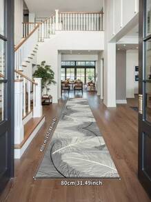 1 Piece Gray Modern Minimalist Style Area Rug, Plush Velvet With 850g/M² Thickness 0.8cm, Rectangle Shape, Non-Slip Washable, Home Decor, Suitable For Living Room, Kitchen, Dining Room, Office, All Seasons