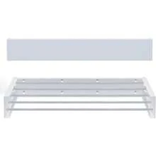 Hot Flow Glide Foldable Wall Mounted Clothes Rack Retractable Clothes Ying Rack. Sleek Design With 6 X 100cm Rods For 6m Of Hanging Line. Perfect For Saving Space. 25kg Capacity 100cm White - White-1000mm - View 5