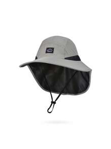 1pc Men's Summer Wide Brim Sun Hat, Outdoor Fishing Hiking Breathable UV Protection Cap