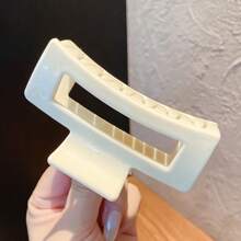 4 件装新款方形 [10.5 厘米] 爪夹，适用于浓密头发，优雅发夹，发夹，发夹，发夹，发夹，发夹，接发夹 - 彩色 - 查看 6