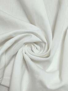 Damen einfarbige, einreihige, seitlich gebundene, lässige Weste Hemd