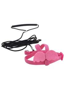 1 件装鹦鹉背带可调节宠物鸟背带牵引绳户外飞行训练绳牵引绳防咬弹性带适用于鹦鹉凤头鹦鹉金刚鹦鹉 - 彩色 - 查看 16