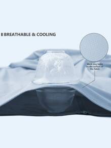 CAMEL CROWN Women UPF 50+ Athletic Jacket Sun Protection Long Sleeve Hiking Shirts Lightweight Outdoor Hoodie With Pocket - Pure Blue - View 6