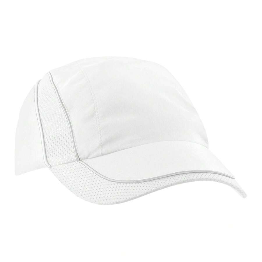 Flow  Mesh Cap (White) - 100% Polyester - White - View 1