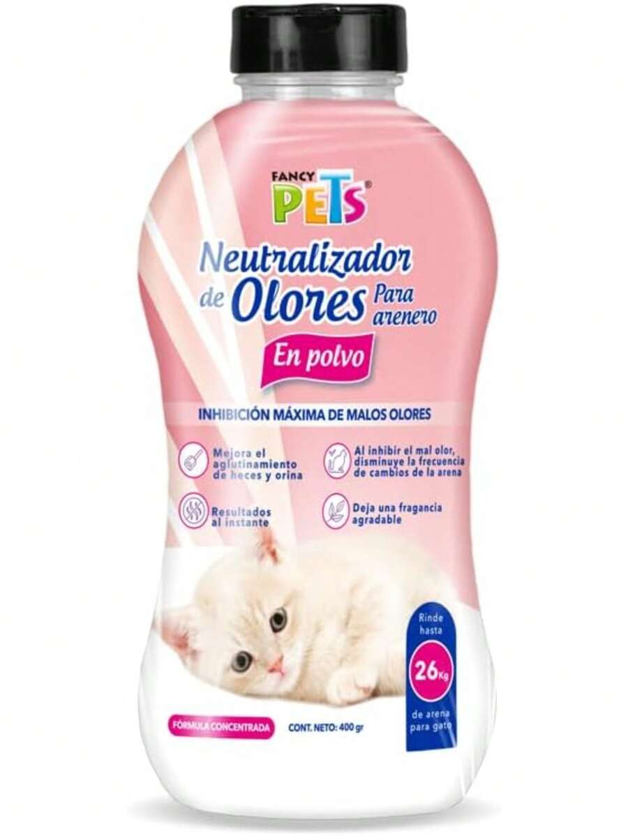 Fancy Pets Neutralizador de Olores en Polvo para Arenero para Gato 400g - Multicolor - Ver 1