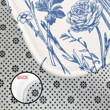 1 件家居装饰、房间装饰、浴室装饰、浴室垫、防滑浴垫、厨房装饰、厨房垫、浴室套装、入口地毯、门垫、柔软毛绒表面、家居装饰、抗疲劳垫、花卉图案地毯、奢华简约、农舍风格、柔软舒适的表面、放松双脚、减少疲劳地毯户外地毯门垫秋季装饰浴室配件返校入口装饰 - 藍色 - 查看 10