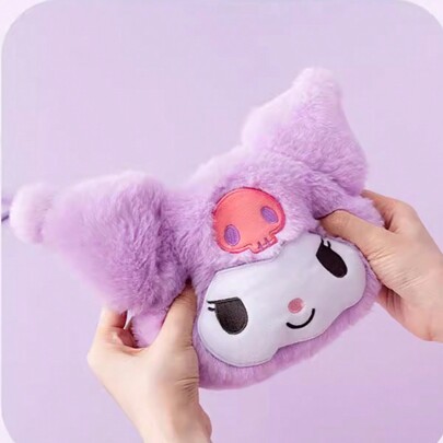 Miniso 毛绒斜挎包，适合日常外出