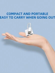 2-In-1 USB Type-C Adapter Converter Cable For, Vivo Phones, Type-C To 3.5mm Headphone Jack And Charge Port Adapter - White - View 5