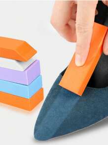 1个便携式橡胶鞋清洁器 - 无化学成分，多用途去污剂，适用于运动鞋和休闲鞋，白色和蓝色，鞋类配件 | 符合人体工程学设计 | 橡胶材质，鞋履护理必备，适用于运动鞋、绒面革，无需水干洗，磨砂橡胶材质，易于擦拭 - 彩色 - 查看 8