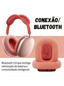 P9 Bluetooth Headset Stylish Wireless Microphone - Màu xanh lam - Xem 6