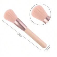 Premium Qualität großer rosa Makeup-Pinsel, weiche & glatte Textur, elastisch, Aluminium-Zwinge haltbar & verformungsresistent, angenehm zu halten