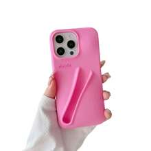 Funda Rhode Para iPhone Con Lipstick Lip Glaze No Incluido - rosa - Ver 2