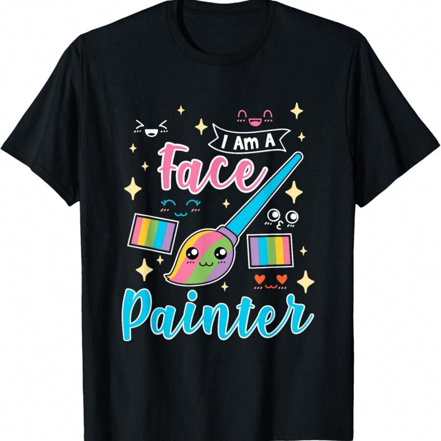 Face Painter Gift For Makeup Artist T-Shirt