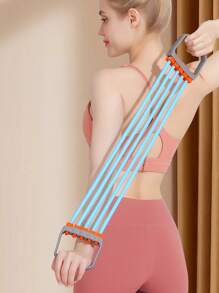 1pc Dụng cụ mở rộng ngực, Thiết bị tập thể dục tại nhà, Dụng cụ tập cơ vai và ngực cho nam giới - Nhiều màu - Xem 1