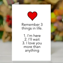 1Pc Valentine's Day Greeting Card For Valentine's Day, Wedding, Engagement, Anniversary - Multicolor - View 5