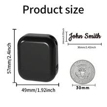 1 pieza Sellos personalizables con firma, sellos de caligrafía, sellos de nombre en cursiva, sellos de nombre, sellos de caligrafía, sellos de etiquetas de texto, sellos de firma comercial, impermeables, estilo simple - Multicolor - Ver 8