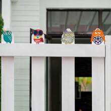 Gufo in legno grezzo in miniatura, accessori per pittura, gioco fai-da-te per colorare, può essere utilizzato per decorare la casa, la camera da letto, regali di compleanno - Colore del legno - Visualizzare 7