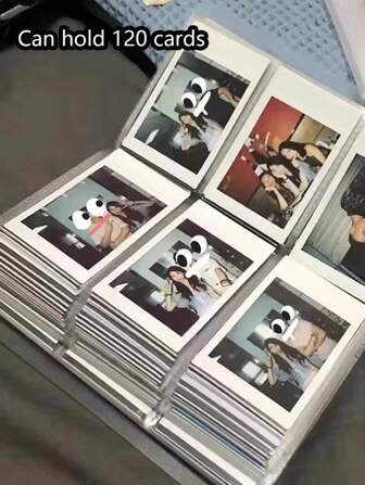 1PC Large Capacity, Document-Level Storage, Square Reinforced Corners, Thickened PP Material, Dust-Proof Seal, Anniversary Gift, Mother's Day Memory Album, Bill Photo Storage Book, Family Anniversary Album Gift Box