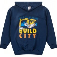 KIT 4 BASIC BOY'S SWEATSHIRT SETS - COAT WITHOUT POCKET AND SWEATSHIRT PANTS (SIZES 1 TO 8) - 彩色 - 查看 10