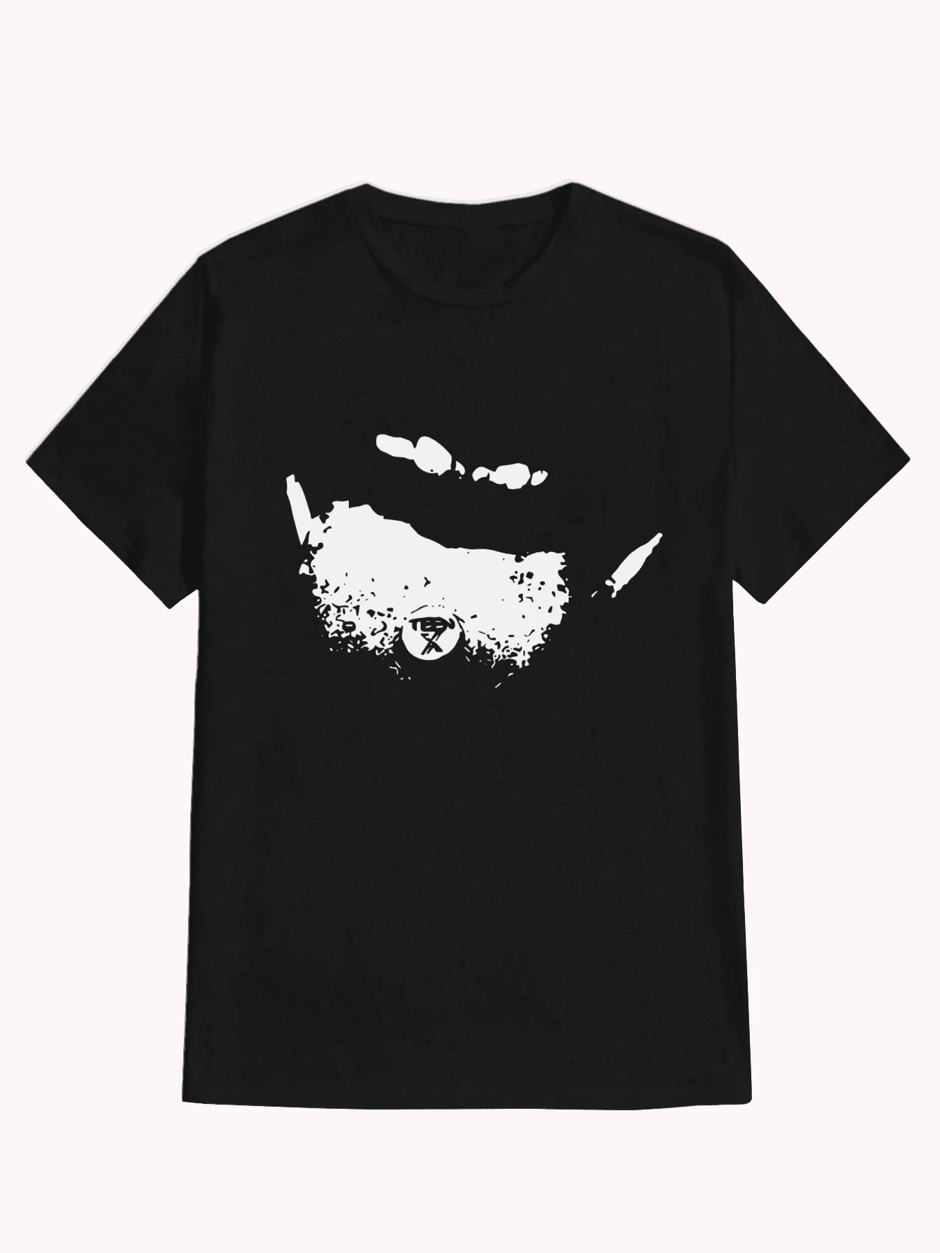 Ken Carson Teen X Vintage 90s Merch ,Casual Print,Comfortable And Versatile,Letter Pattern Pure Cotton 220g Printed T-Shirt - Black - View 1