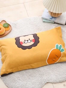 3 件套数码印花幼儿园床上用品套装（1 件羽绒被套 + 1 件床垫保护套 + 1 件枕套），儿童午睡床单，亲肤拉绒床垫套床上用品套装，360 度防滑