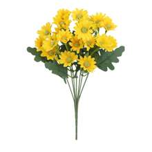 1/3/6pcs Romantic Premium Artificial Daisy Flowers Centerpieces Plastic Flowers Silk Bouquet For Wedding Room Home Hotel Party Event New Years Gifts Handheld Flower Arrangement For Valentine's Day Wedding/Home/Bedroom/Living Room/Table Decoration/Bride's Bouquet/Outdoor Garden Birthday Graduation,Fall Decor,Autumn - Multicolor - View 22