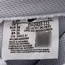 Nike Air Force 1 LEBG Low-Top Casual Sneakers DH2920-111, Unisex - DH2920-111 - View 7