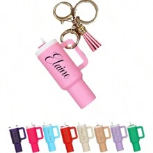 Móc khóa cốc mini tùy chỉnh, Móc khóa cốc dễ thương cá nhân hóa, Móc khóa cốc tùy chỉnh của chúng tôi mang đến nét cá nhân độc đáo thông qua dịch vụ khắc tùy chỉnh. Khách hàng có thể khắc tên hoặc tùy chỉnh thông điệp để tạo ra một phụ kiện độc nhất vô nhị, lựa chọn từ bộ sưu tập 11 màu sắc tươi sáng để phù hợp với mọi phong cách hoặc cá tính. Móc khóa & Phụ kiện tùy chỉnh, Dễ dàng sử dụng - Nhiều màu - Xem 6