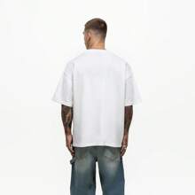 Good for Nothing Överdimensionerad District White T-shirt - Vitt - Visa 3