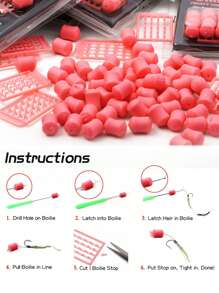 SOUGAYILANG 1box Carp Bait Soft Fishing Lure - Yellow - View 5