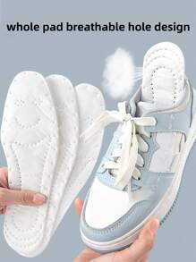 5 pares de plantillas deportivas con absorción de impactos engrosados blandos para hombres y mujeres, plantillas para entrenamiento militar, yoga, zapatos de tablero, tacones altos
