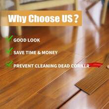 1pc 5cmx2m Wood Grain Laminated Floor Transition Strip, Connecting Floor Gap And Carpet Threshold, Floor Cover Strip For Seamless Flooring - Multicolor - View 9