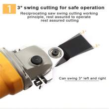 Angle Grinder Conversion Thread Universal Head Adapter For 115 125 Type Polishing Oscillating Tool - 黑色 - 查看 7