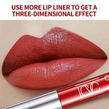 Set de perfiladores de labios - de larga duración, resistente al agua y a prueba de manchas - perfecto para labios y ojos - regalo ideal para el Día de San Valentín