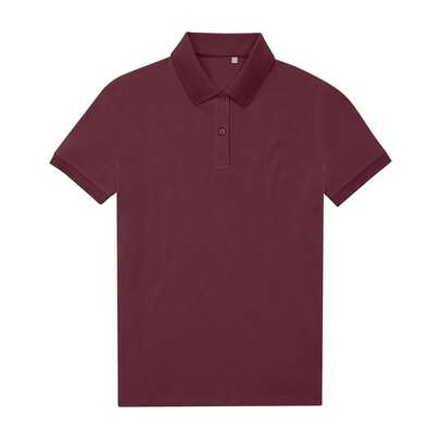 B&C Womens/Ladies My Polo Shirt (Burgundy)