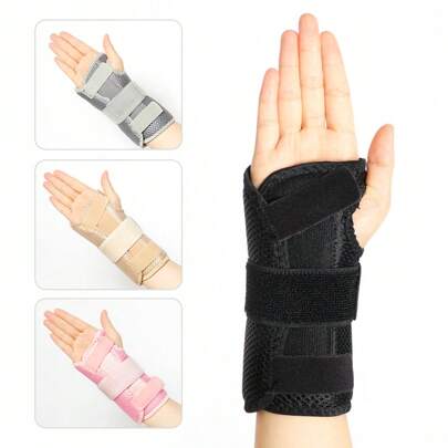 1pc Wrist Brace Carpal Tunnel Adjustable Wrist Support For Men Women Right Or Left Hand Brace For Workout Sports Gym Gym Wristbands Accessories