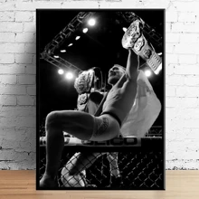 1pc /3PCS Wall Arts Posters Optional Frame Pop Inspirational Boxing Conor McGregor Professional Boxers Poster Canvas Print Painting Wall Decor Wall Art Gym Room Decoration New Pop - Multicolor - View 51