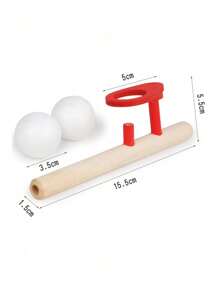 4pcs-Floating Blow Pipe Balls Game Toys, Blowing Pipe Whistles Balls Toys, Classic Stress Reliever Balance Blowing Toys,Fun Floating Blow Pipe Balls,,Party Atmosphere Adjusting Toys,Party Gifts