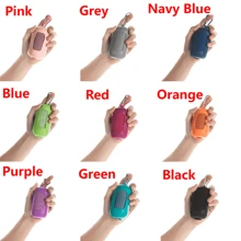 1 条椭圆形硅胶运动毛巾（粉色/灰色/深蓝色/浅蓝色/青色/红色/橙色/紫色/绿色/黑色），30*90cm 吸水运动毛巾，适合户外活动