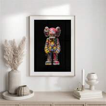 1 件 KAWS 海报装饰卧室装饰房间美学室内海报墙壁装饰画家居装饰无框架 - 彩色 - 查看 4