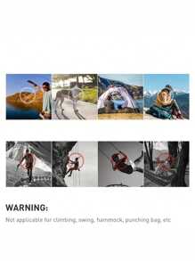 50/30/20/15/5/3pcs Aluminum Alloy Carabiners Spring Door Keychains For Outdoor Camping Hiking - Heavy Duty Accessory Carabiner Set Travel Essentials - Multicolor - View 3