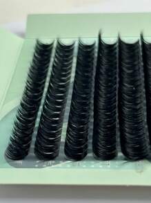 280PCS Lash Clusters Kit 110D D Curl Eyelash Extensions Volume Cluster Lashes 10-16mm DIY Eyelashes Pack With Lash Applicator Lash Bond And Seal And Tweezer - Black - View 7