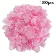 500/1000/2000 片玫瑰花瓣适合浪漫之夜婚礼派对装饰、情人节求婚装饰花瓣、假玫瑰、人造玫瑰花瓣装饰 - 彩色 - 查看 18