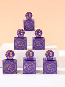 24pcs Ramadan Gift Box, Purple Golden Moon Star Style Paper Gift Box, Eid Gift Wrapping Supplies Eid Mubarak Storage Box Ramadan Kareem Decoration Ramadan Decorations For Home Ramadan Party Decor, Islam Muslim Decoration Room Decor Table Decoration, Background Decoration Ramadan Party Favor, Ramadan Decorations, Ramadan Gifts - Purple Gold - View 3