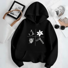 Moletom com Capuz Blusa de Frio Cristã Estamp São José Religiosa Cristã Católica - Branco - Visão 4