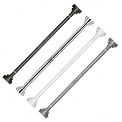 [Popular] 1 tijă de tensionare reglabilă, reglabilă pe două fețe, cu bază din plastic, material din oțel inoxidabil, potrivit pentru perdea de duș, perdea de fereastră, dulap și uscarea rufelor de balcon, disponibil în argintiu, negru, alb, dormitor gri, organizator, organizator, depozitare acasă, tricou alb femei, haine de iarnă pentru femei, haine negre, haine de iarnă pentru femei Doamnelor,Rochii de femeie elegante,Camasa alba pentru doamne,Maneca lunga,Salopeta alba pentru femei,Rochii de primavara pentru femei,Tinute de primavara pentru femei,Primavara,Haine de primavara,Minimalist,Touri de vara