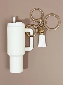 Móc khóa cốc mini tùy chỉnh, Móc khóa cốc dễ thương cá nhân hóa, Móc khóa cốc tùy chỉnh của chúng tôi mang đến nét cá nhân độc đáo thông qua dịch vụ khắc tùy chỉnh. Khách hàng có thể khắc tên hoặc tùy chỉnh thông điệp để tạo ra một phụ kiện độc nhất vô nhị, lựa chọn từ bộ sưu tập 11 màu sắc tươi sáng để phù hợp với mọi phong cách hoặc cá tính. Móc khóa & Phụ kiện tùy chỉnh, Dễ dàng sử dụng - Nhiều màu - Xem 10